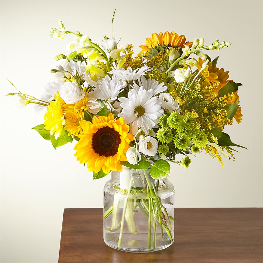 Hello Sunshine Bouquet – NEIL'S FLOWERS AND GREENHOUSES, Kingston ON