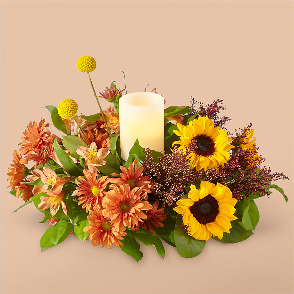 Honey Spark Centerpiece – NEIL'S FLOWERS, Kingston ON
