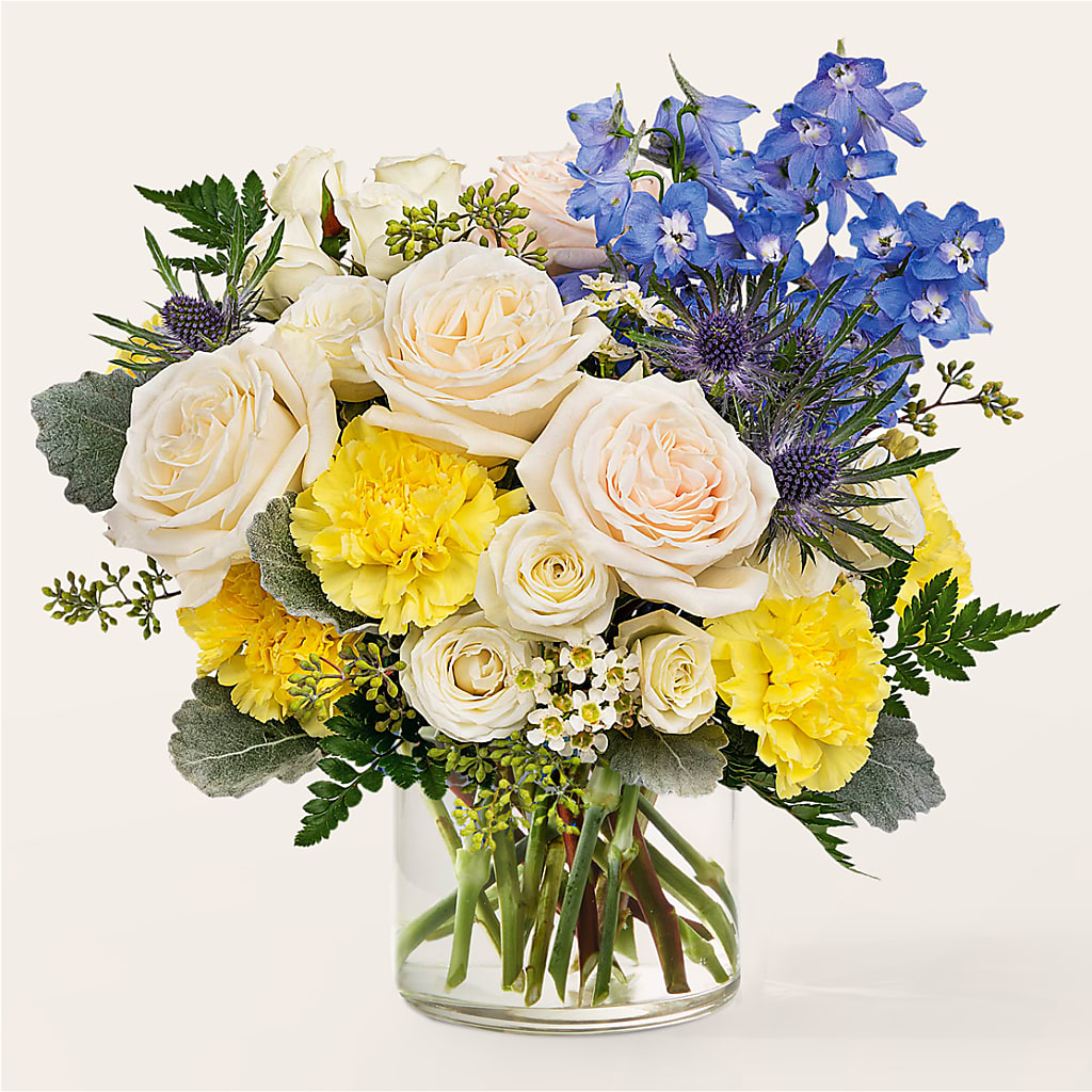 Lemon Sorbet Bouquet – NEIL'S FLOWERS AND GREENHOUSES, Kingston ON
