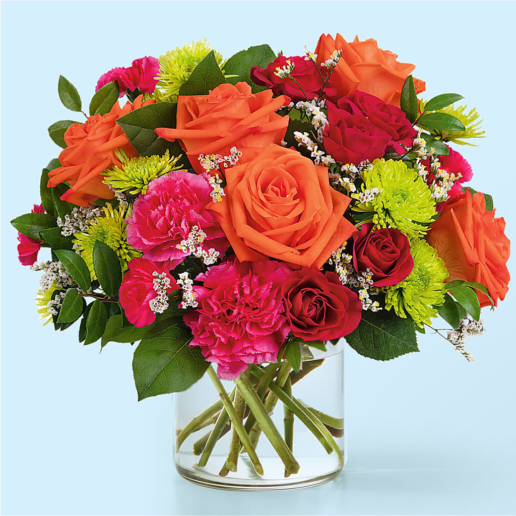 Colorful Carnival Bouquet – NEIL'S FLOWERS AND GREENHOUSES, Kingston ON