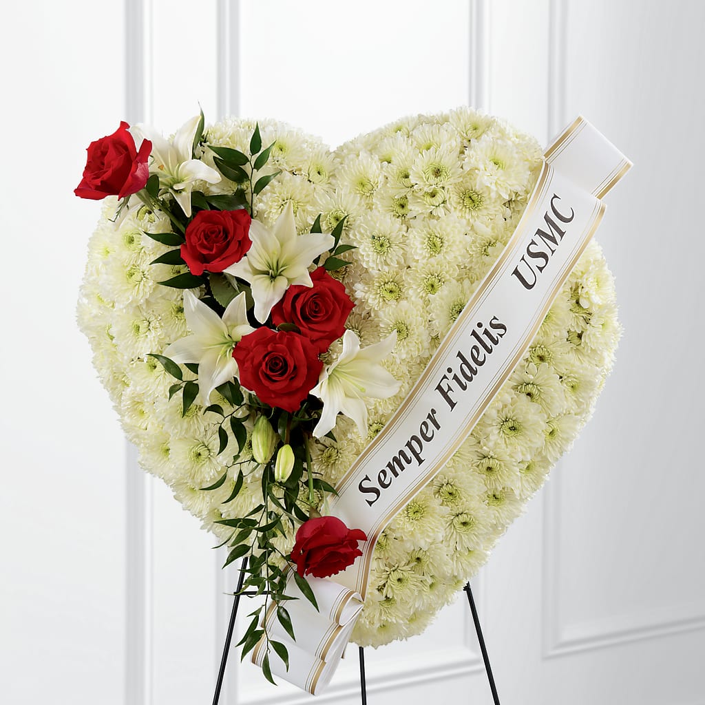 Heartfelt Hero Standing Heart – NEIL'S FLOWERS AND GREENHOUSES, Kingston ON