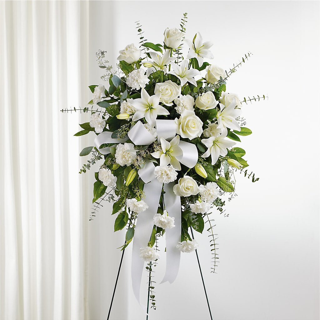 With Care Standing Spray – NEIL'S FLOWERS AND GREENHOUSES, Kingston ON