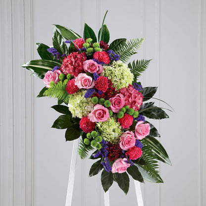 Refreshing Mix Standing Spray – NEIL'S FLOWERS AND GREENHOUSES, Kingston ON