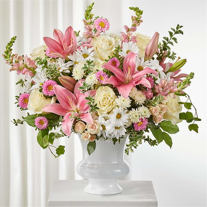 Empathetic Blooms Urn Arrangement – NEIL'S FLOWERS AND GREENHOUSES, Kingston ON