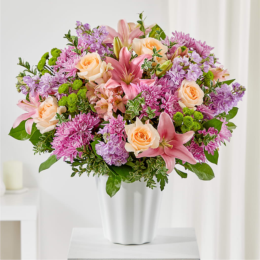 Supportive Embrace Tabletop Basket – NEIL'S FLOWERS AND GREENHOUSES, Kingston ON