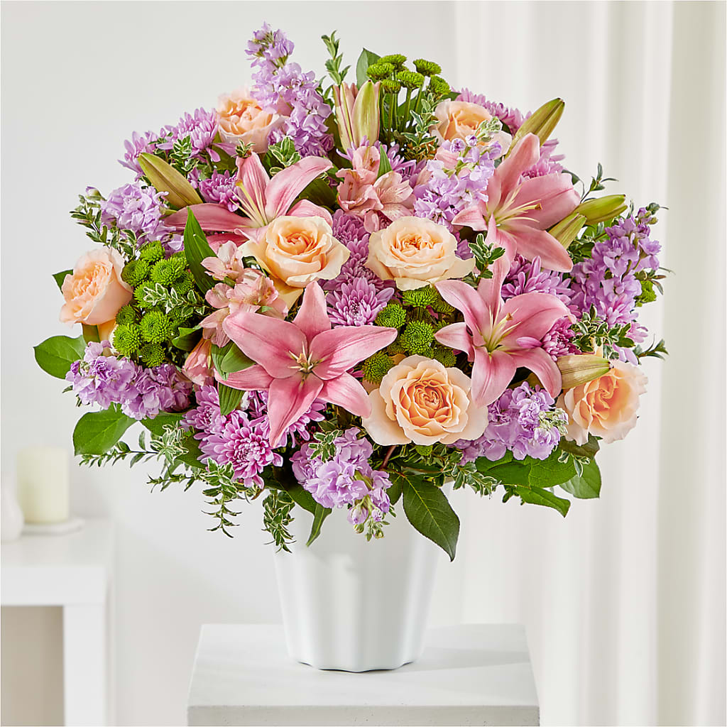 Supportive Embrace Tabletop Basket – NEIL'S FLOWERS AND GREENHOUSES, Kingston ON