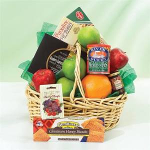 Gourmet and Fruit Basket